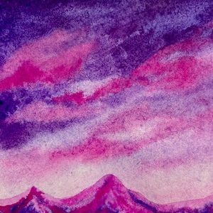 Hand Painted Watercolor